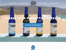 Tablet Screenshot of banzaibeverage.com